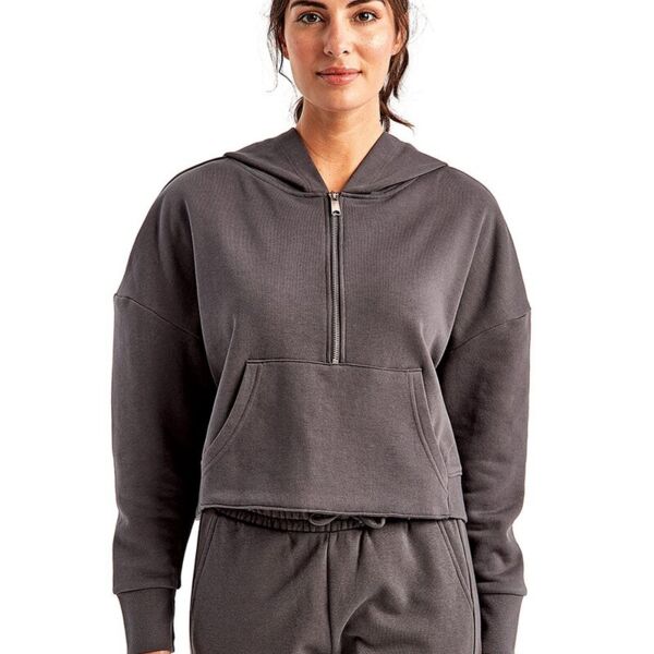 Women's Alice Half-Zip Hooded Sweatshirt Thumbnail