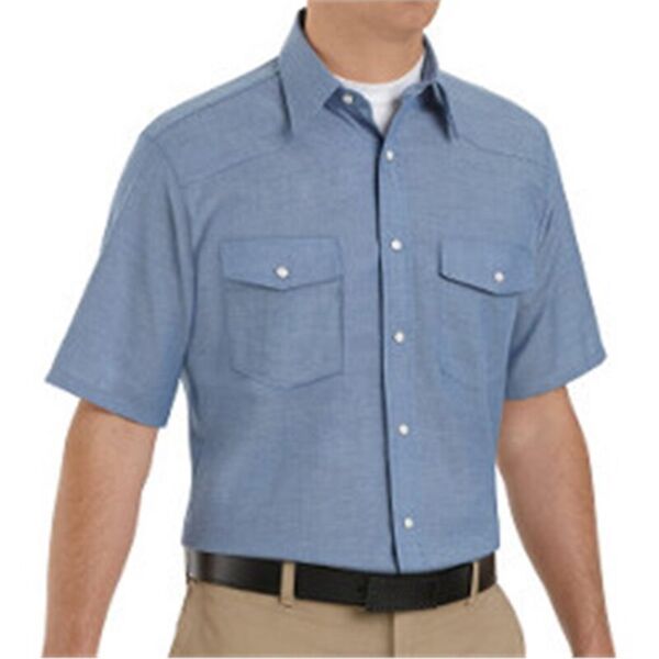 Deluxe Western Style Short Sleeve Shirt - Tall Sizes Thumbnail