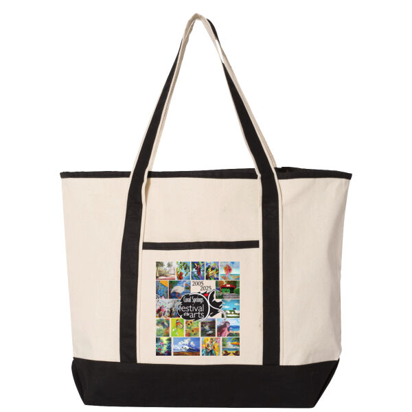 Large Canvas Deluxe Tote Thumbnail
