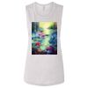 Ladies' Bella Flowy Scoop Muscle Tank Thumbnail